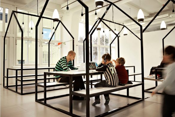 Space for Creative Thinking neue Lern- und Arbeitswelten Vittra Telefonplan School Stockholm