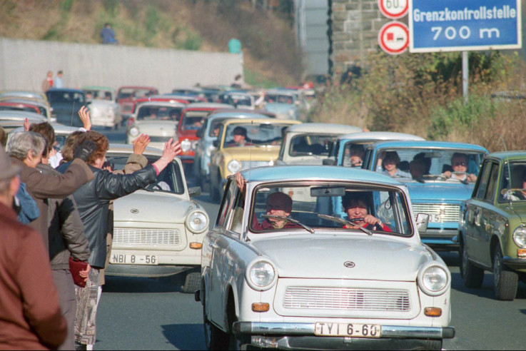 Deutsch-deutsche Grenzöffnung 1989 - Rudolphstein